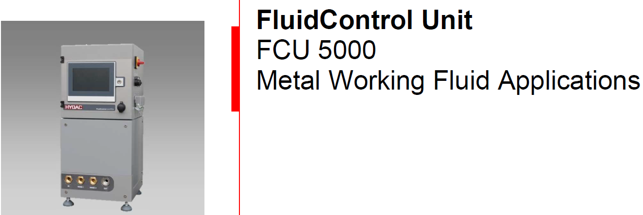 HYDAC FluidControl Unit_FCU 5000_水性切削液監控系統