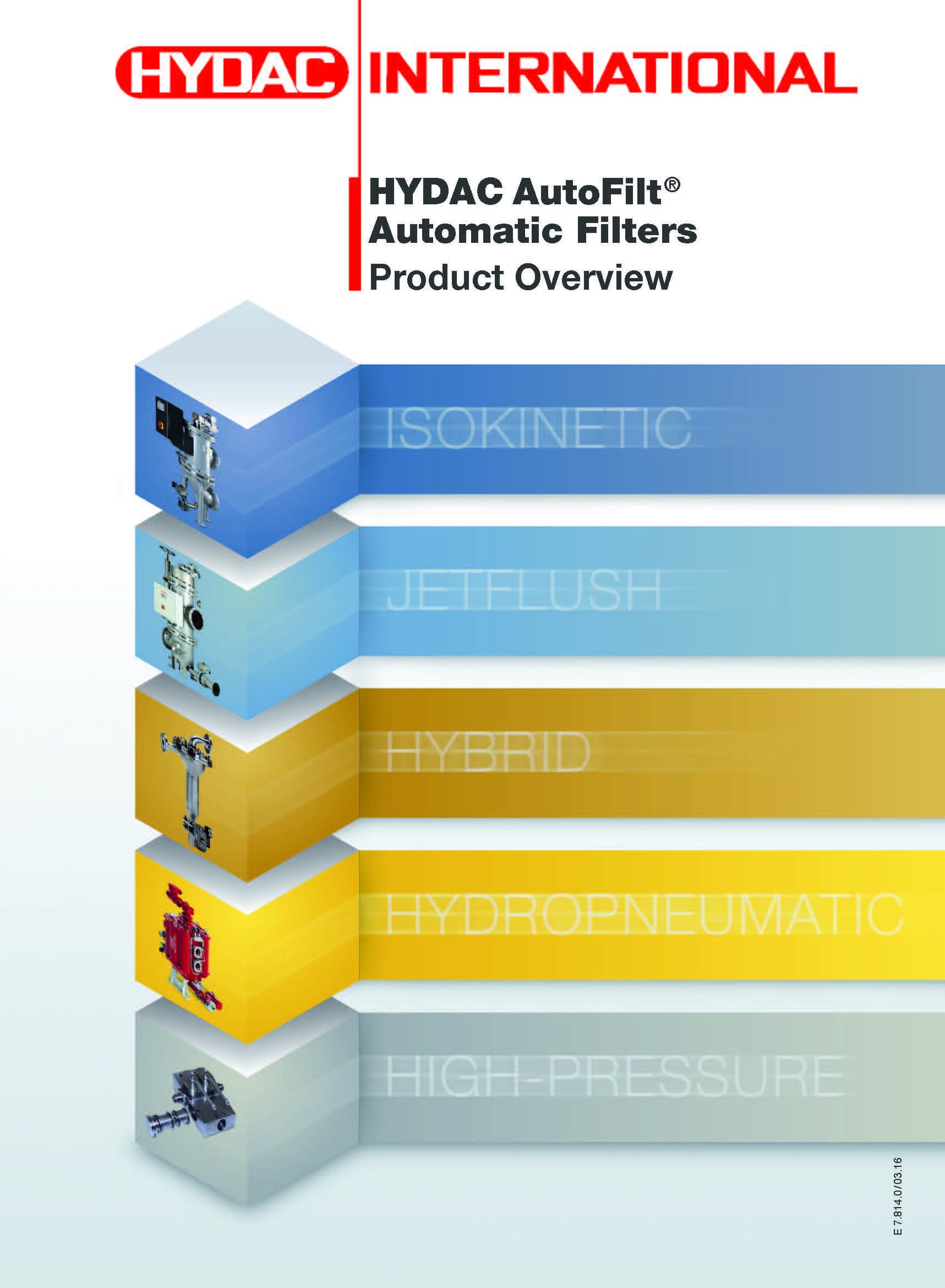 HYDAC AutoFilt 自動逆洗過濾器總型錄