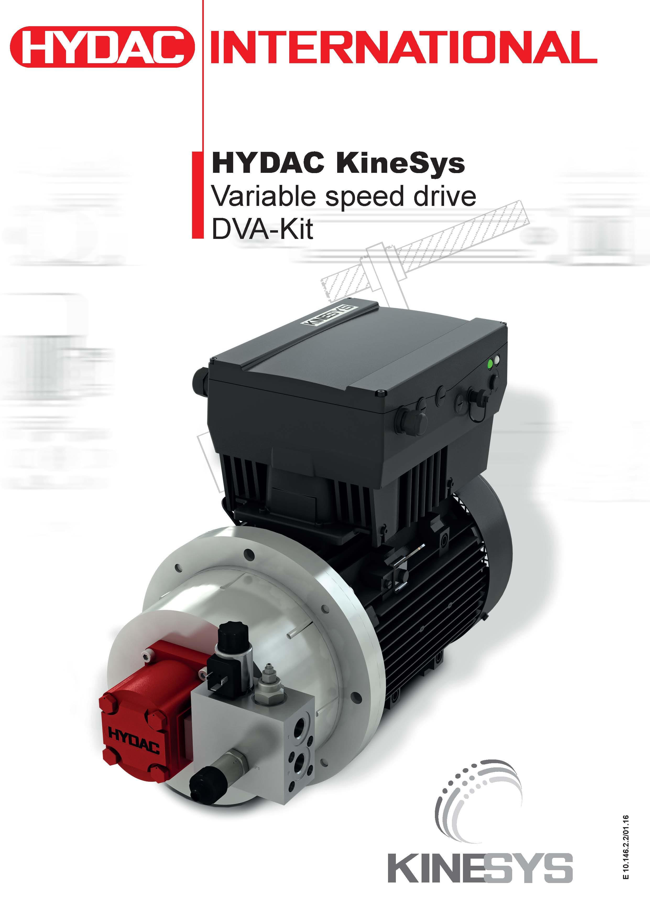 HYDAC 變頻式馬達泵浦驅動系統/KineSys DVA-Kit