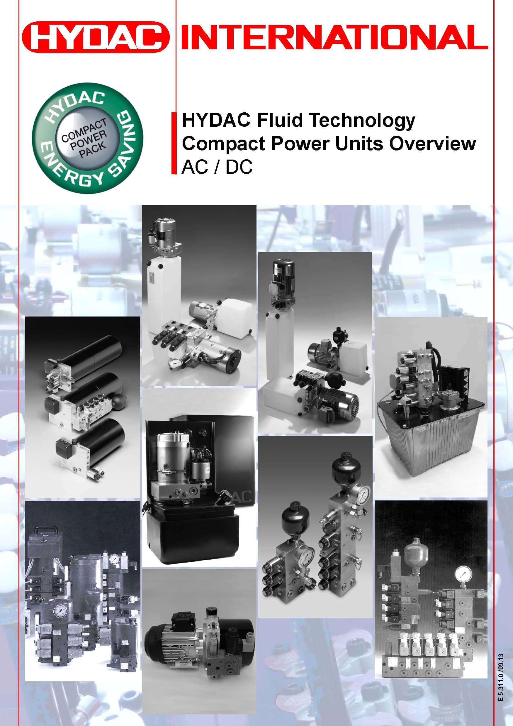 HYDAC 節能型小型油壓動力單元總型錄